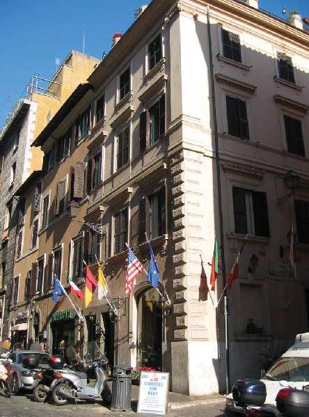 Hotel Sistina Rome Exterior photo