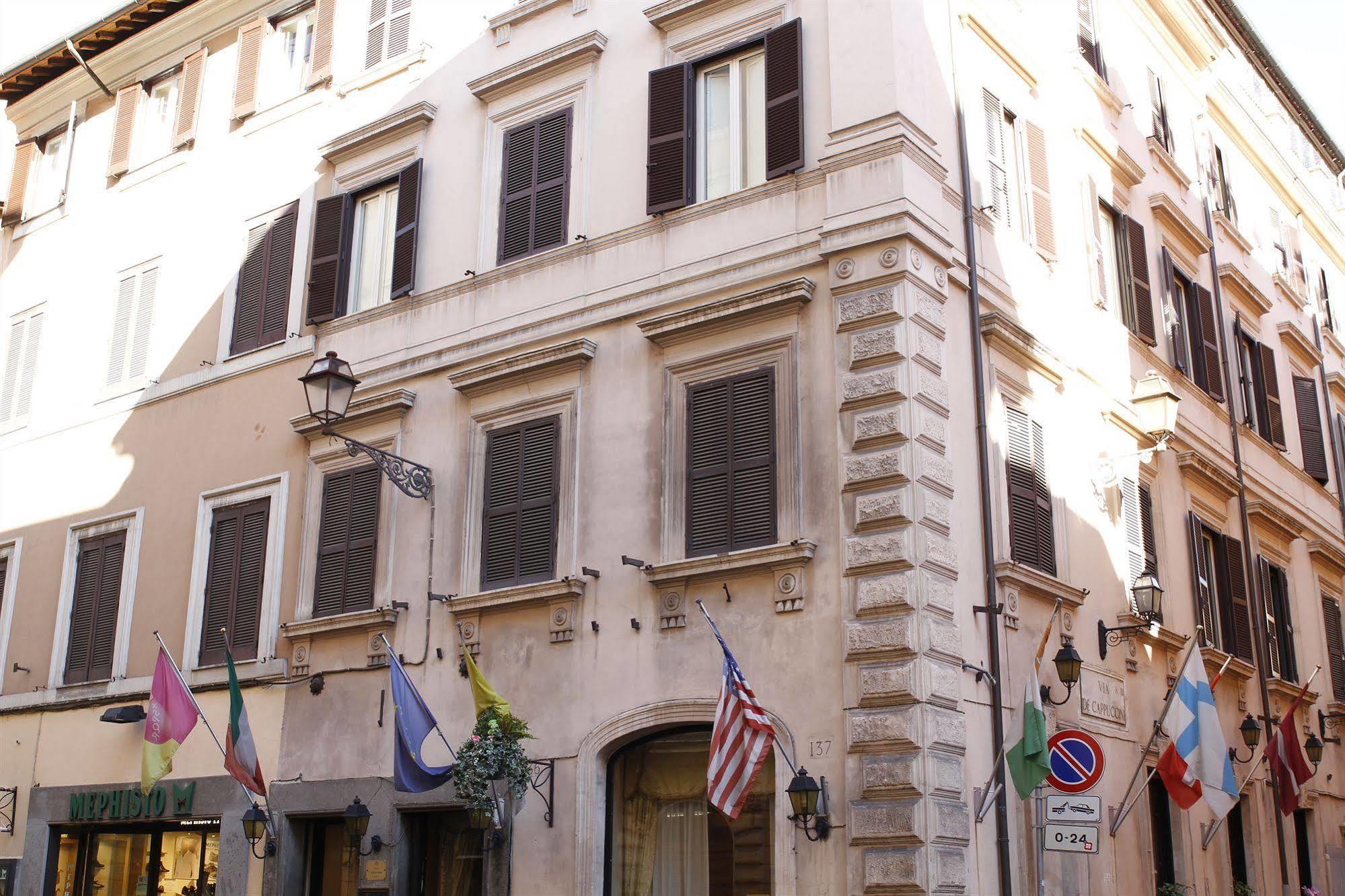 Hotel Sistina Rome Exterior photo