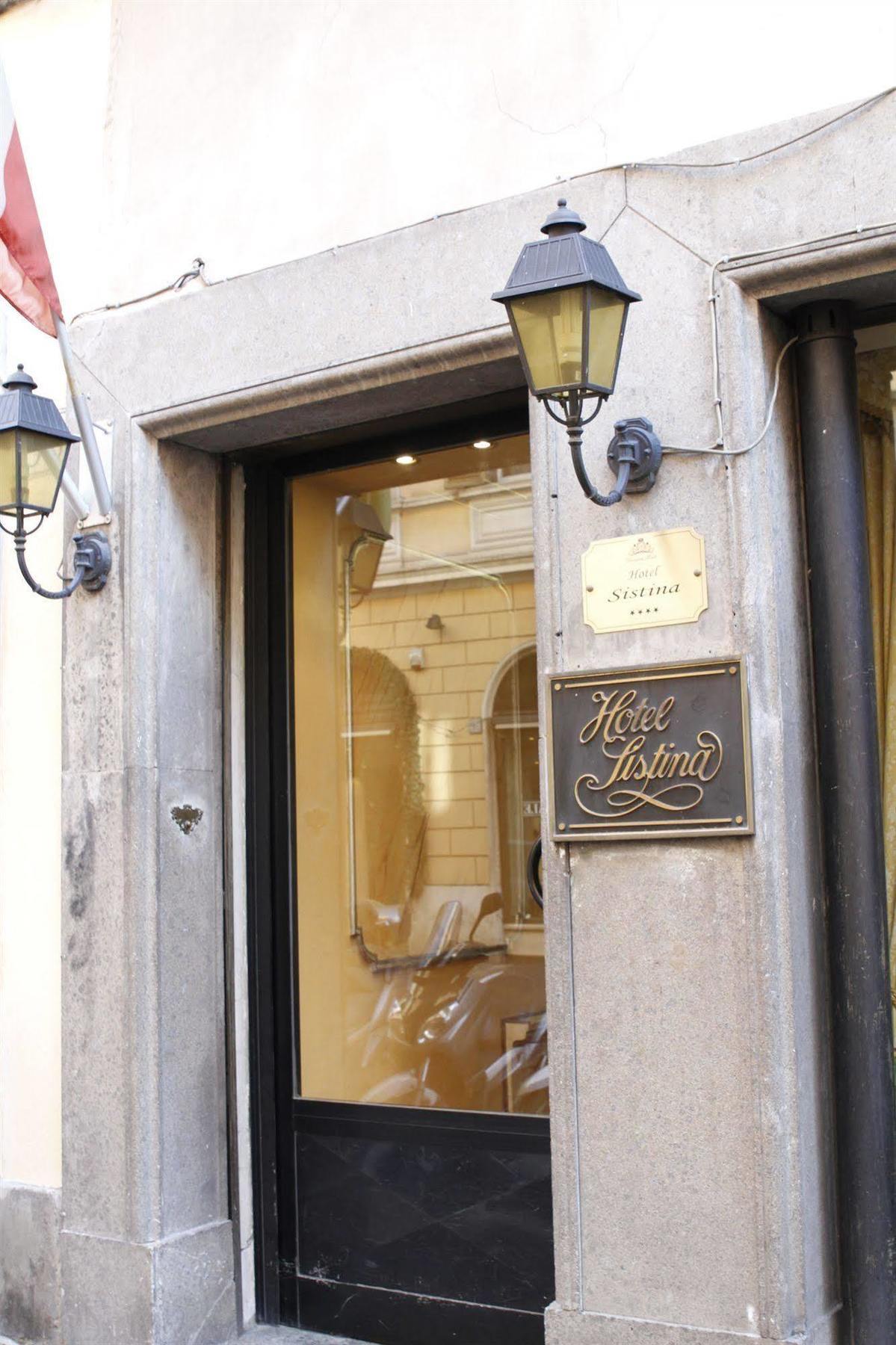 Hotel Sistina Rome Exterior photo