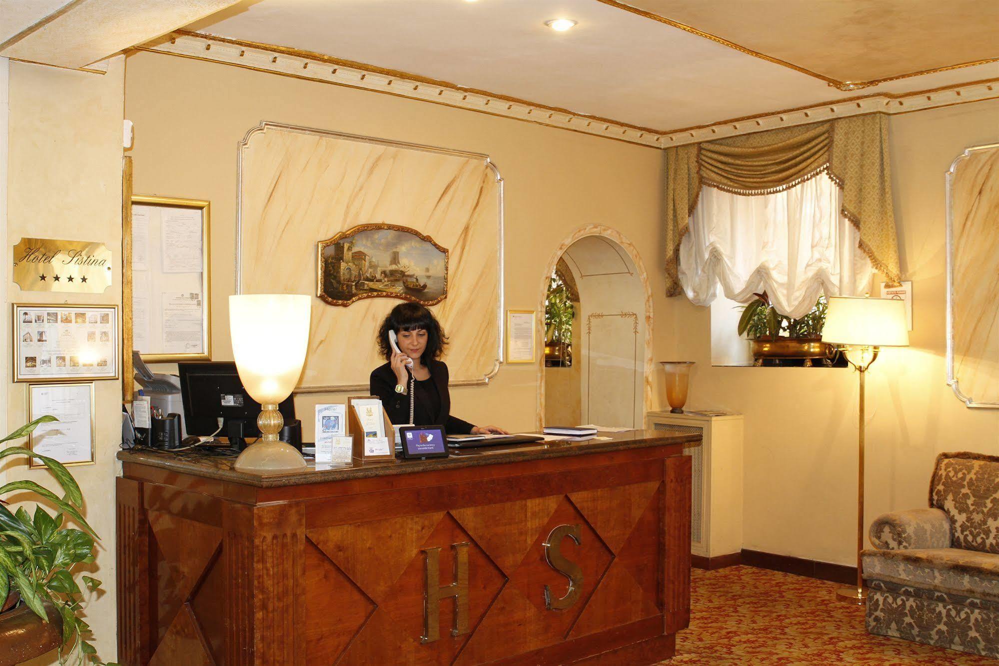 Hotel Sistina Rome Exterior photo